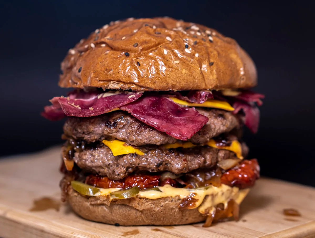 Cheesy Beef Burger