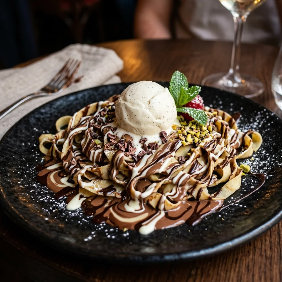 Crepe Fettuccini