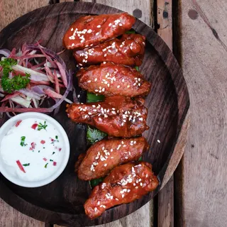 Fried BBQ Wings